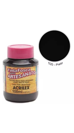 TINTA PVA FOSCA 100ML NEW ACRILEX