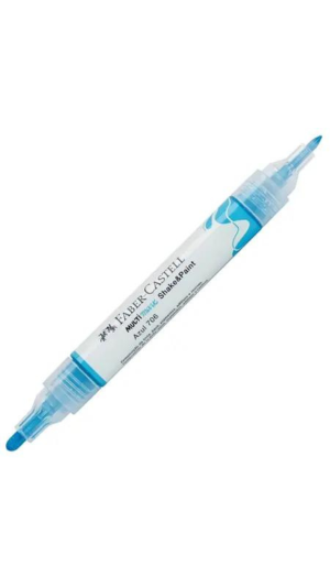 MARCADOR MULTIMARK SHAKE&PAINT 2 PONTAS FABER-CASTELL