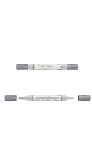 MARCADOR MULTIMARK SHAKE&PAINT 2 PONTAS FABER-CASTELL