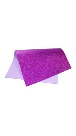 E.V.A. GLITTER 40X60CM PCT C/05 FOLHAS
