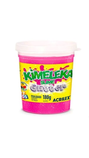 KIMELEKA SLIME GLITTER 180G CORES